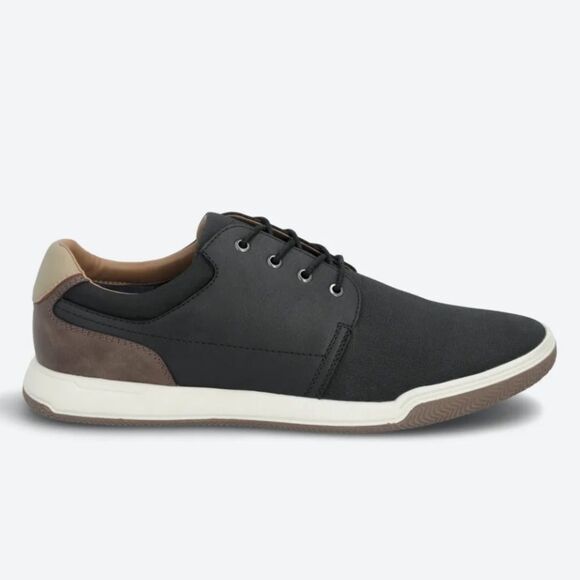 Hawker Rye Thorelle Textured Sneaker Black Brown Stitch Fix NWT in packaging - Picture 2 of 11